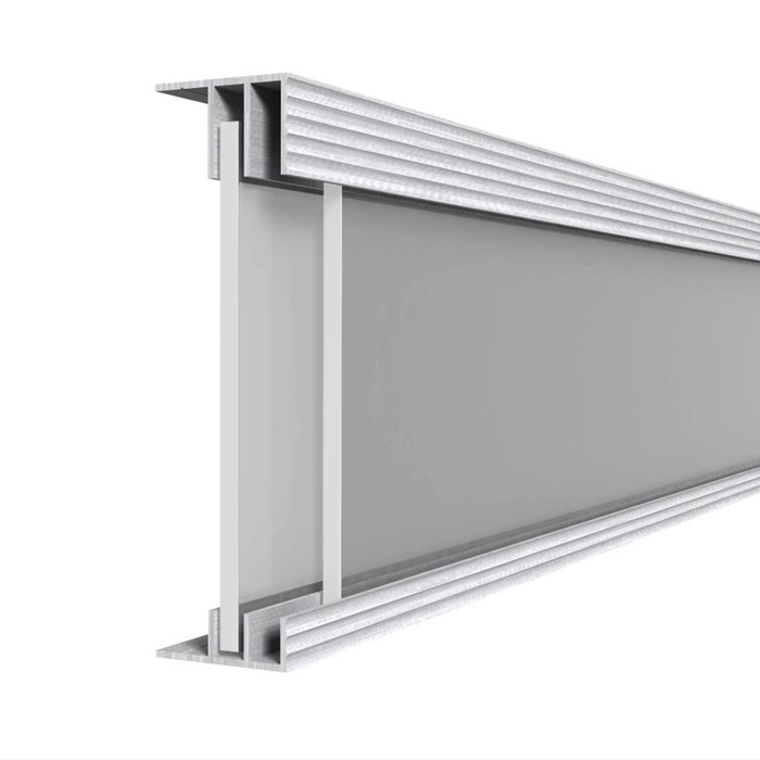 6063 Extruded Channel Aluminum Profile For Kitchen Cabinet With Accessories